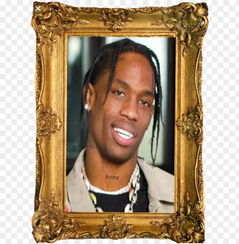 memela frame - travis scott james fauntleroy my ex best friend HighResolution PNG Isolated Illustration PNG transparent with Clear Background ID fbc922ea
