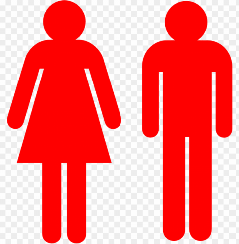 men clipart red - woman stick figure red Free PNG images with transparent backgrounds
