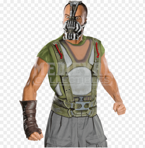 mens deluxe bane costume - dark knight rises bane costume Isolated Subject on HighQuality Transparent PNG