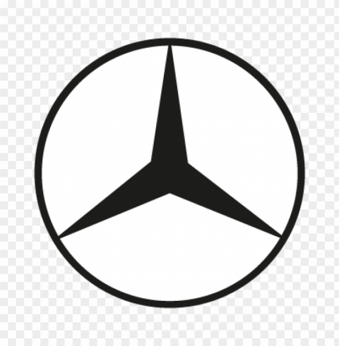 mercedes-benz auto vector logo download free Clear Background PNG Isolated Design