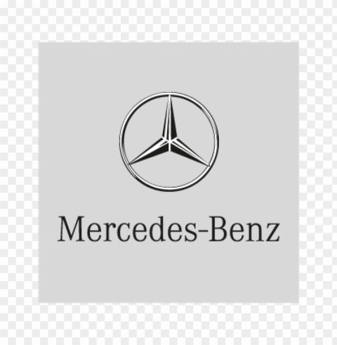 mercedes-benz vector logo free Clear Background Isolated PNG Graphic