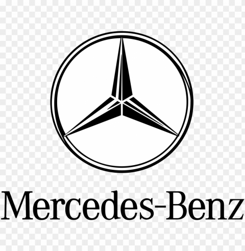 mercedes benz logo transparent - mercedes benz logo vector Clean Background Isolated PNG Art