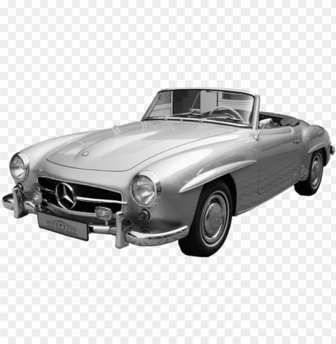 mercedes-benz - mercedes 190 sl PNG Image with Isolated Artwork