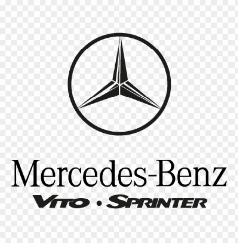 mercedes vito-sprinter vector logo Free PNG images with alpha channel variety