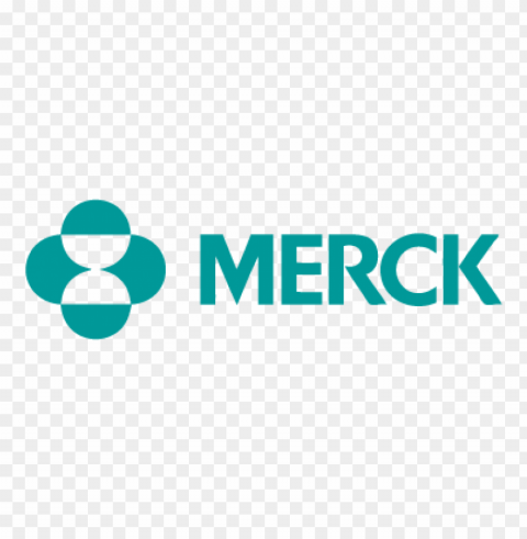 merck logo vector download free PNG Isolated Illustration with Clear Background