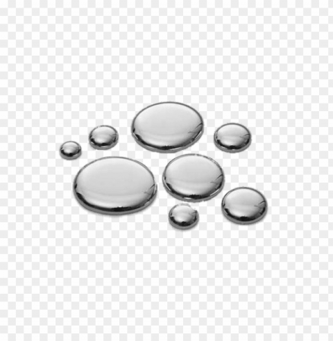 mercury drops PNG Image with Isolated Icon