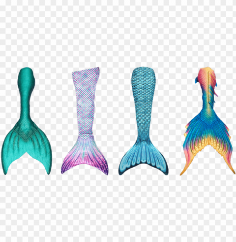 mermaid tail - different kinds of mermaid tails PNG Object Isolated with Transparency