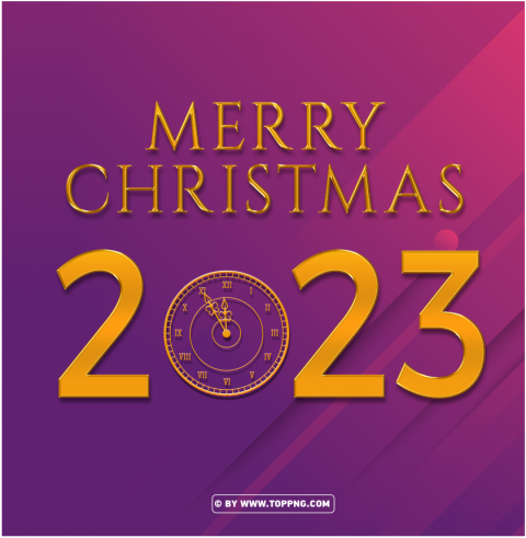 merry christmas 2023 eve clock free background PNG transparent photos comprehensive compilation