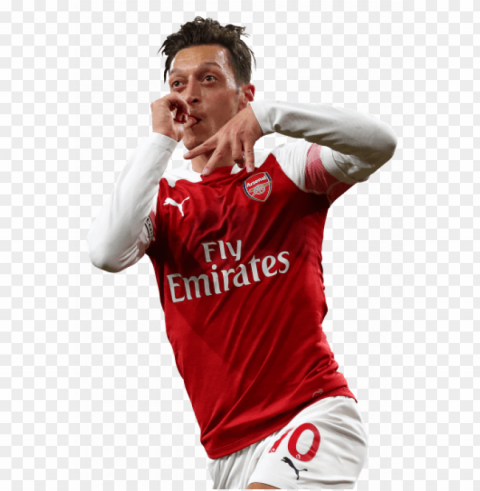 Mesut Özil Isolated Element In Clear Transparent PNG