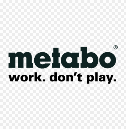 metabo manufacturing vector logo PNG Graphic with Isolated Design