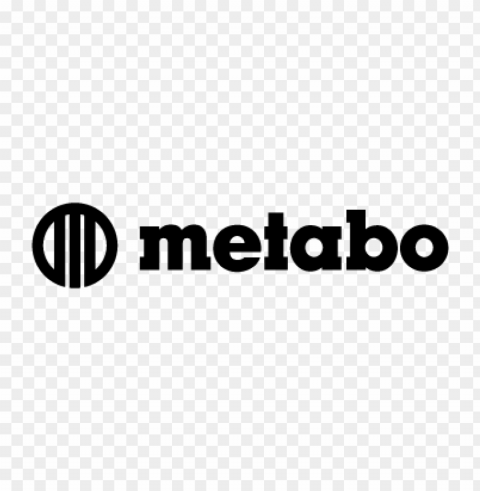 metabo work vector logo PNG Graphic with Isolated Transparency