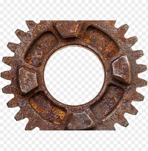 metal gear clipart rusted - double spur airsoft gears HighResolution Transparent PNG Isolated Item