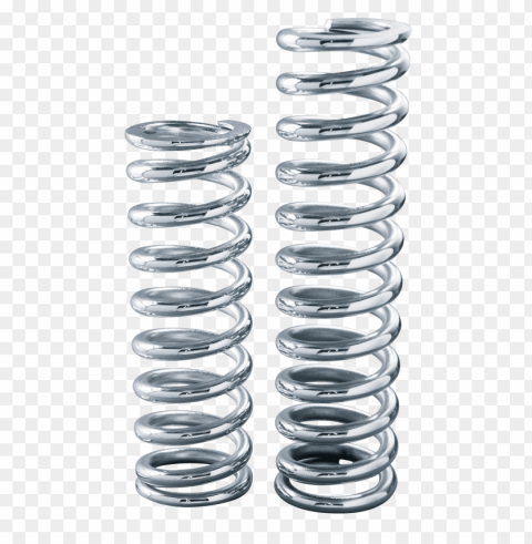 metal spring coil PNG transparent pictures for editing