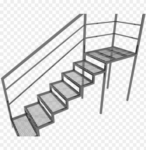 Metal Stairs 3d Model Free Download PNG With Alpha Channel Extensive Images