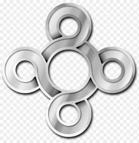 metallic circle clip - metal silver circle Transparent PNG images free download