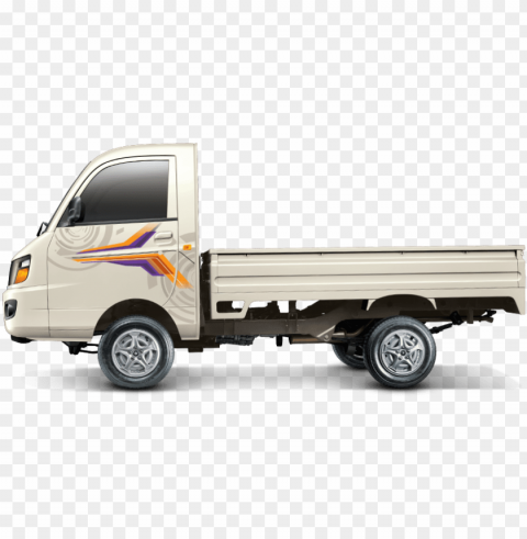 metallic red diamond white deep warm blue - mahindra supro maxi truck Isolated Subject in Transparent PNG Format
