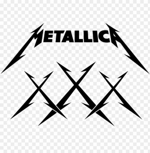 metallica logo - ahead lars signature ulrich drumsticks light Isolated Icon on Transparent Background PNG