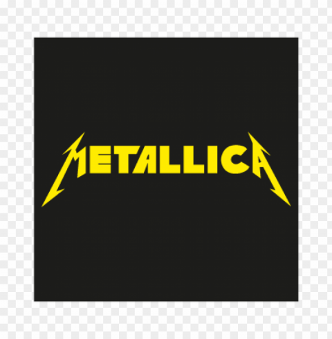 metallica music band vector logo free Clean Background Isolated PNG Object
