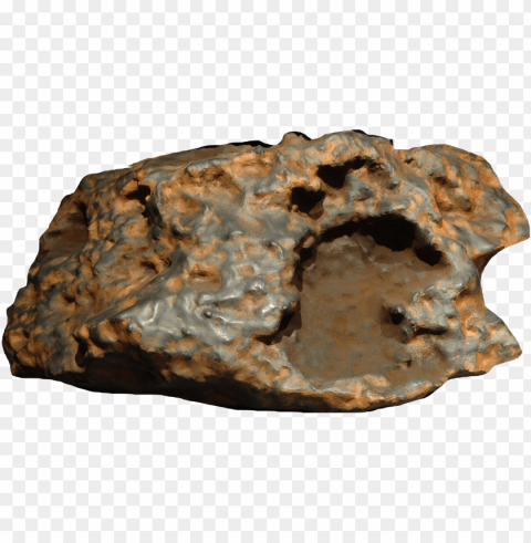 meteorite Isolated Item on Transparent PNG Format