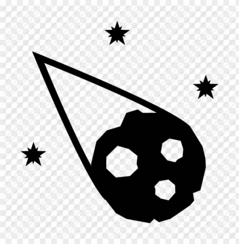 meteorite PNG for educational projects