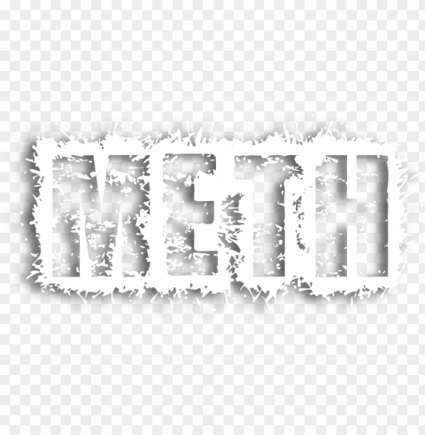 meth logo white n meth logo - calligraphy PNG Image Isolated with Clear Transparency