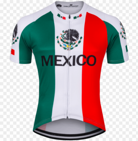 mexico mexican flag cycling jersey - mexico flag jersey Transparent PNG images free download