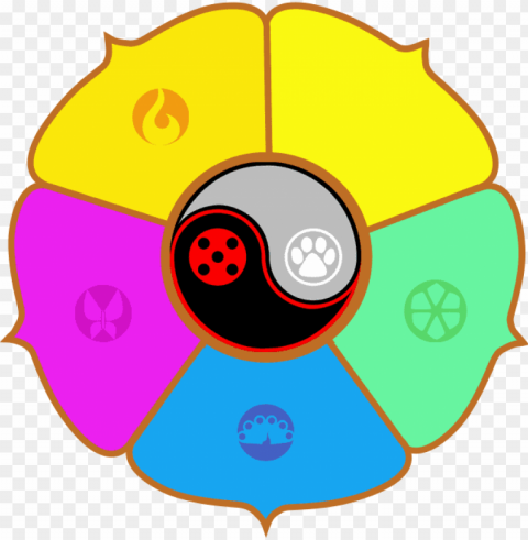mfc flower - miraculous ladybug miraculouses logo PNG transparent pictures for editing