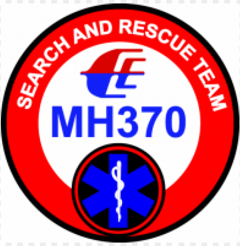 mh370 search and rescue team vector logo PNG for design