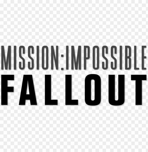 mi fallout-logo - mission impossible fallout title Clean Background Isolated PNG Graphic Detail PNG transparent with Clear Background ID 628713ad