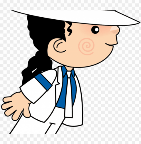 michael jackson clipart person - michael jackson caricatura Isolated Illustration in Transparent PNG