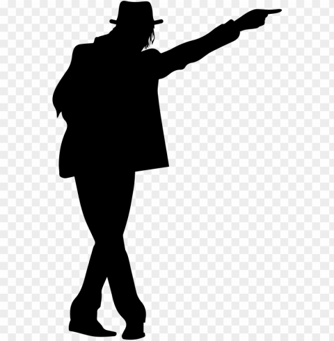 michael jackson file free download - michael jackson silhouette clipart PNG Image Isolated on Transparent Backdrop