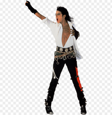 michael jackson image - michael jackson dirty diana outfit Transparent PNG Isolated Object