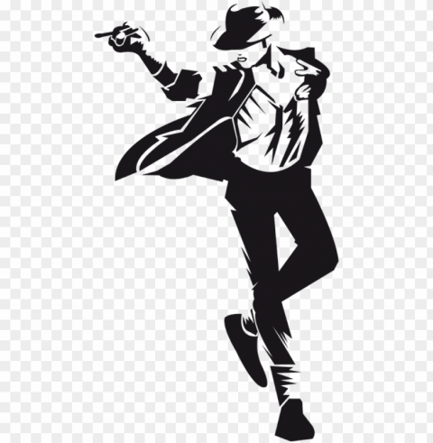 michael jackson silhouette art Isolated Item with HighResolution Transparent PNG
