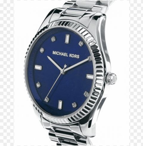 Michael Kors Men Watches Blue High Resolution PNG Isolated Illustration