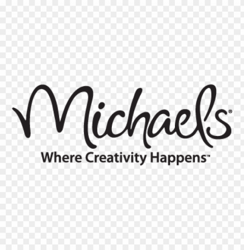 michaels logo vector PNG with cutout background