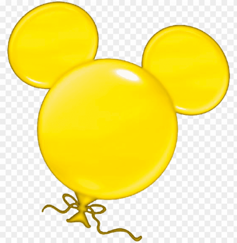 mickey balloon - mickey mouse balloon clipart Isolated Object in Transparent PNG Format