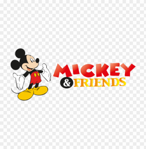 mickey & friends eps vector free download Transparent PNG artworks for creativity