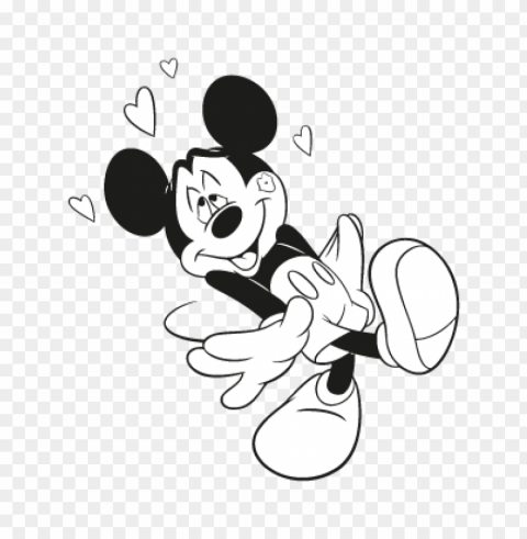 mickey mouse 12 pictures vector download free Transparent Background Isolated PNG Design
