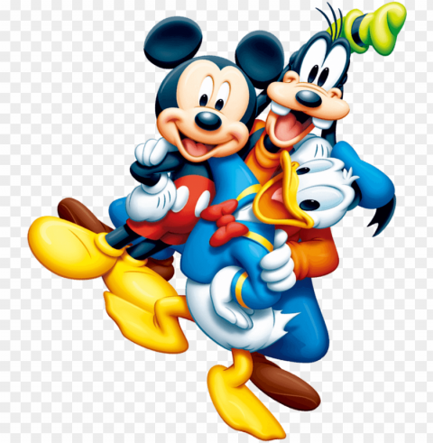 mickey mouse and minnie mouse clipart junction - mickey donald goofy High-resolution PNG images with transparent background