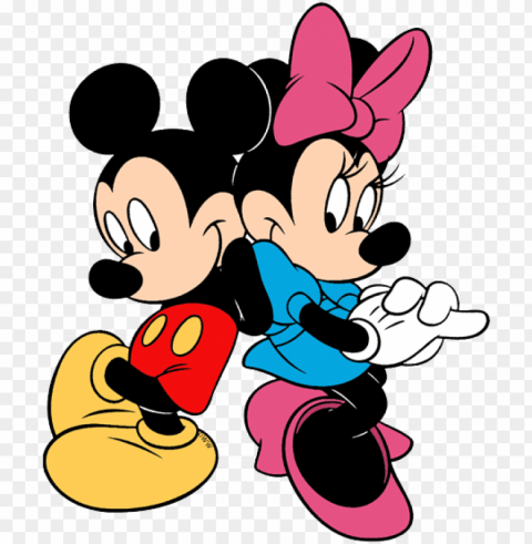 mickey mouse and minnie mouse - mickey and minnie mouse PNG photo without watermark