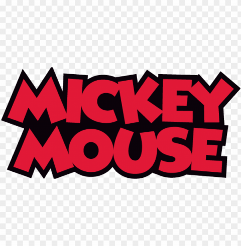 mickey mouse short logo 3 - micky mouse coloring books book PNG Graphic Isolated on Clear Background
