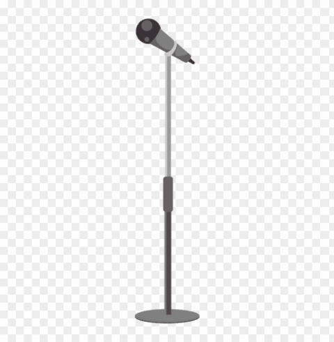 microphone on stand PNG transparency