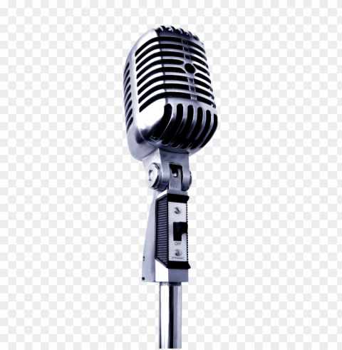 microphone Isolated Character in Transparent PNG