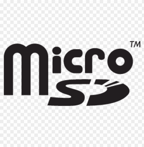 microsd logo vector free download Transparent PNG Isolated Element with Clarity