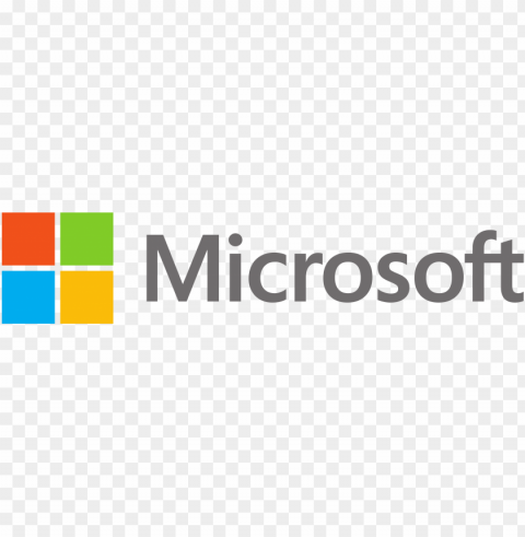 microsoft logo PNG with cutout background