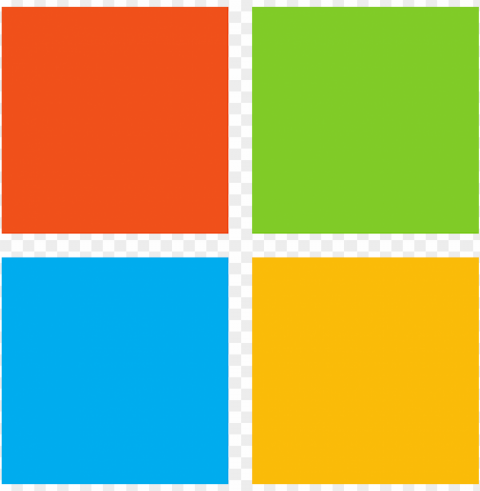 microsoft logo no background Transparent PNG Graphic with Isolated Object
