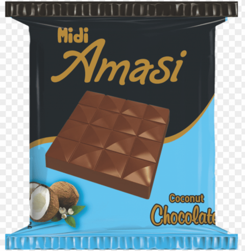 midi amasi chocolate with cocoa 30 gr - شوكولاته اماسي HighQuality Transparent PNG Isolated Object