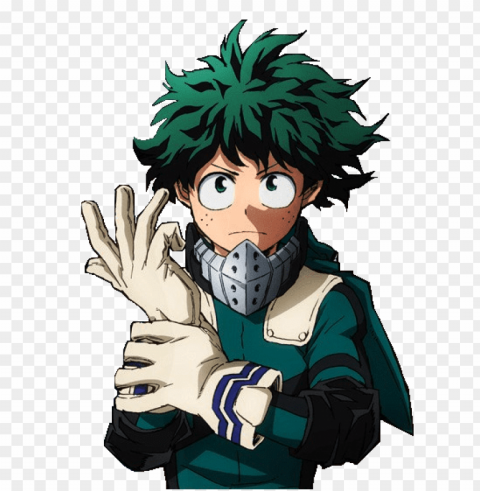 midoriya Transparent PNG Isolated Object Design