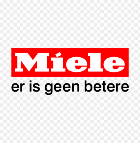 miele dutch payoff vector logo PNG images with cutout