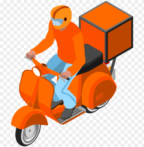 mikir new icon - courier orange PNG Image with Isolated Subject